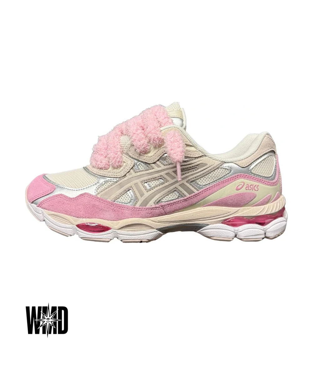 ASICS Gel-NYC — Cream Mineral Beige Fourrure Rose