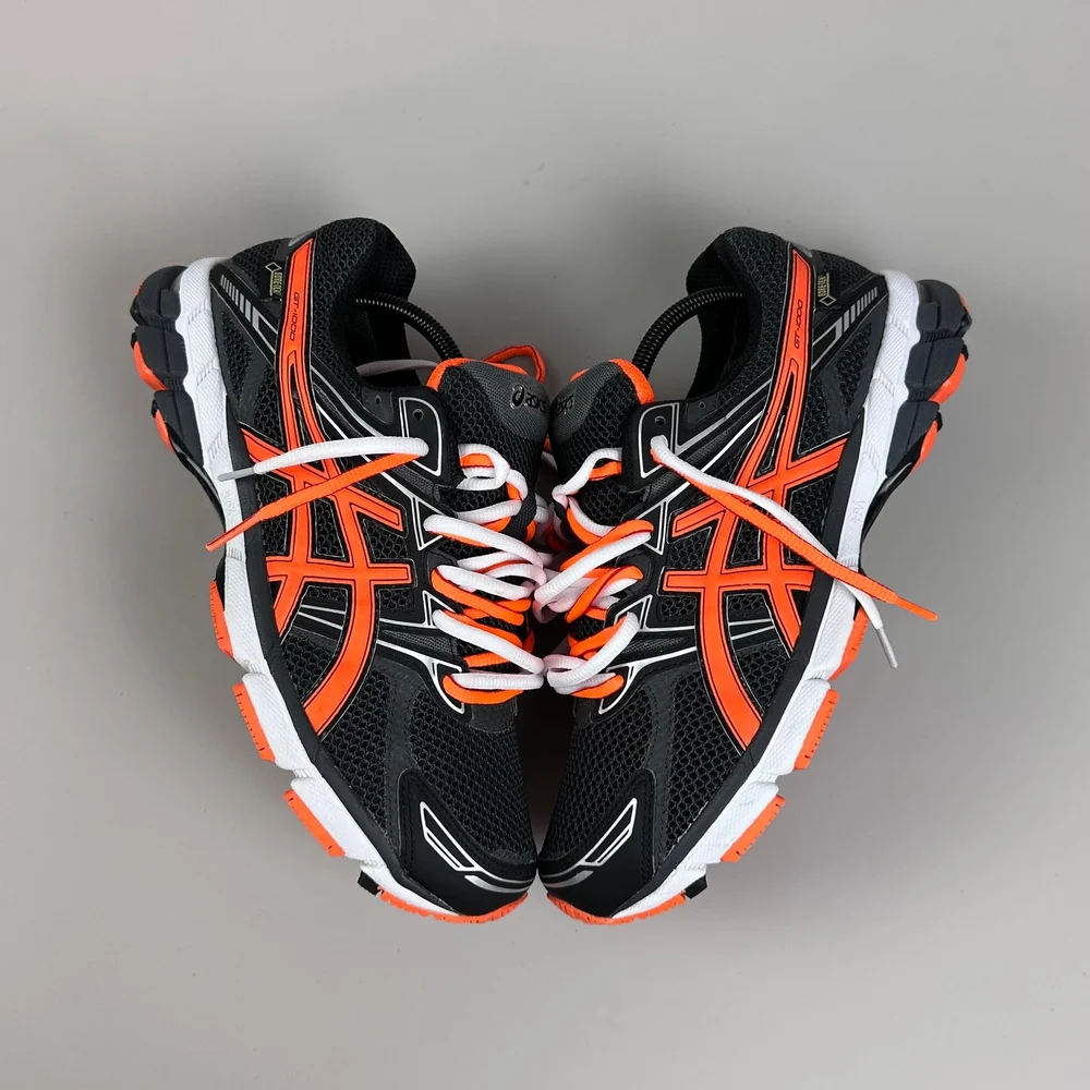 GEL Nimbus 16 — Anthracite / Orange vif