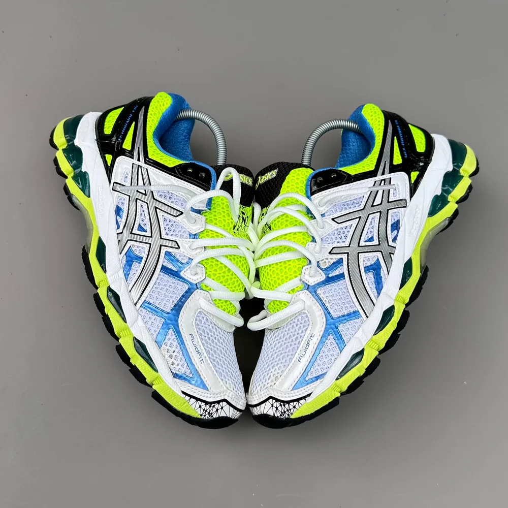 GEL Nimbus 16 — Blanc / Jaune fluo / Vert
