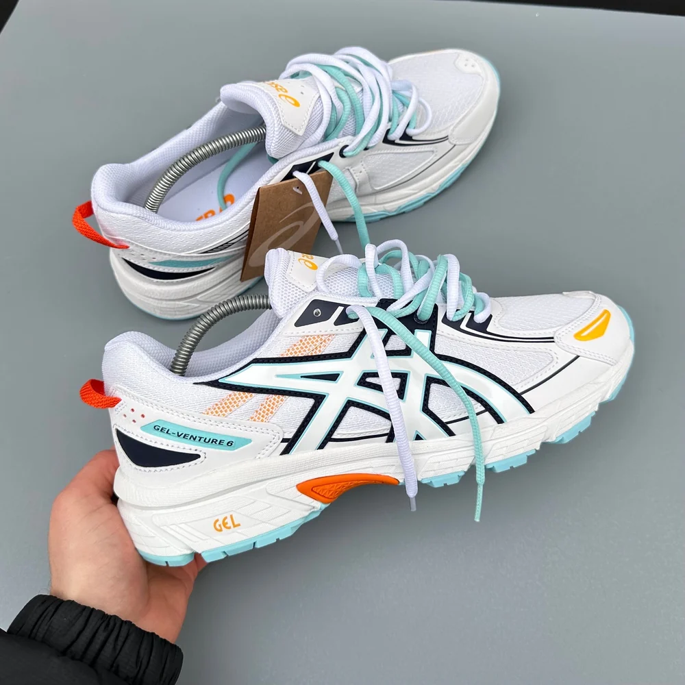 GEL Nimbus 16 — Blanc / Menthe / Orange