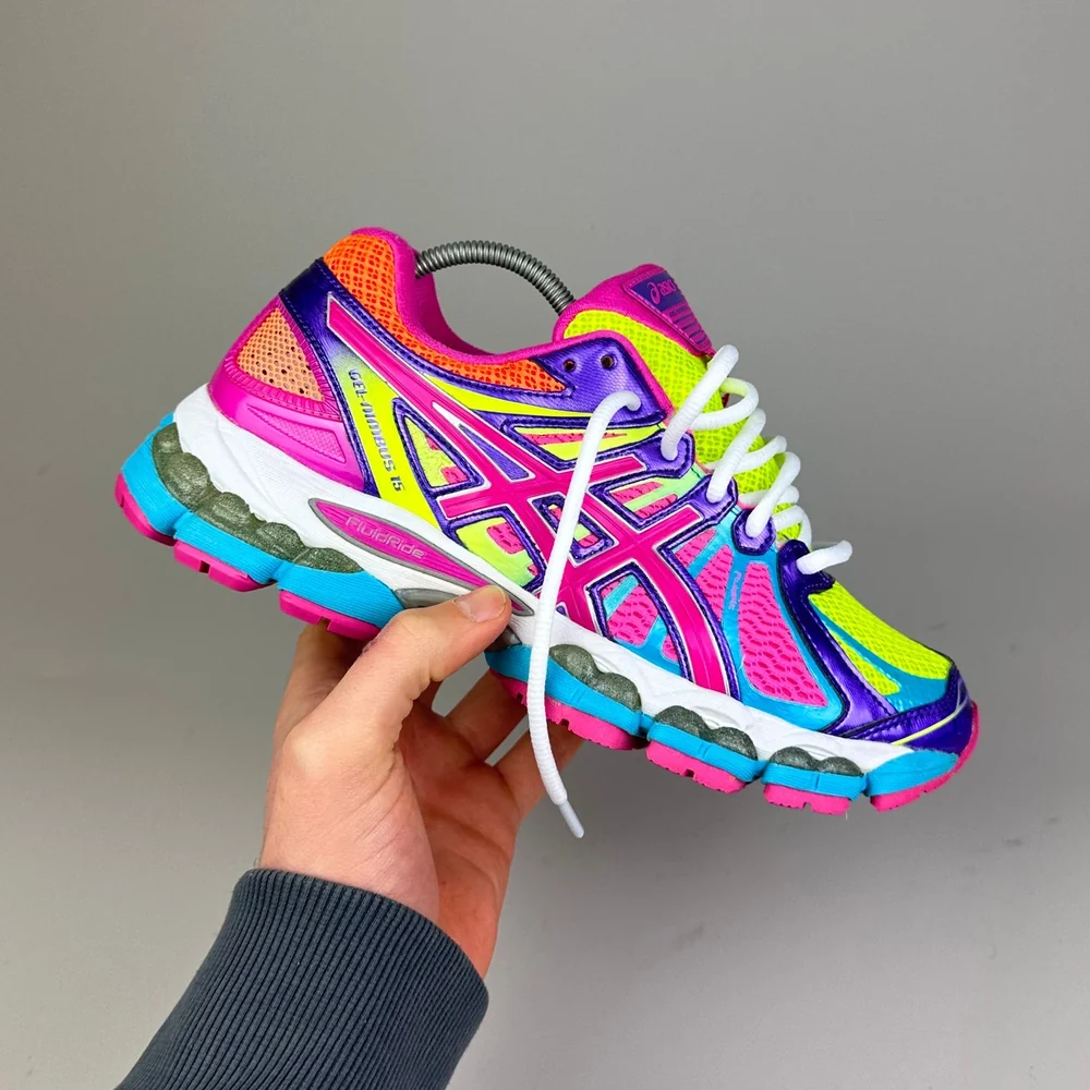 GEL Nimbus 16 — Fuchsia / Turquoise / Jaune