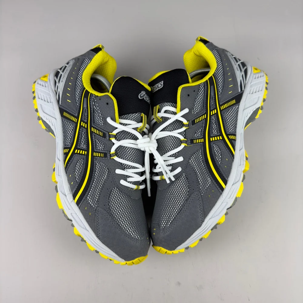 GEL Nimbus 16 — Gris / Jaune fluo / Blanc