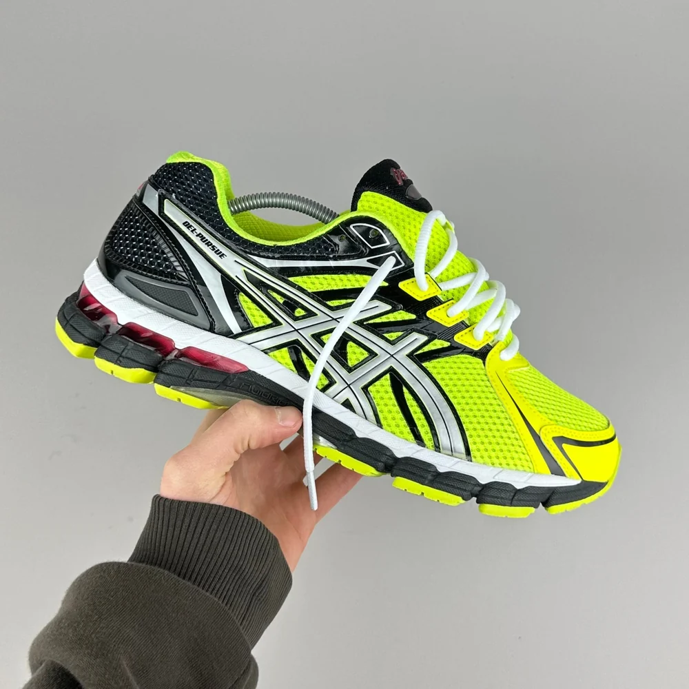 GEL Nimbus 16 — Jaune fluo / Noir / Bordeaux
