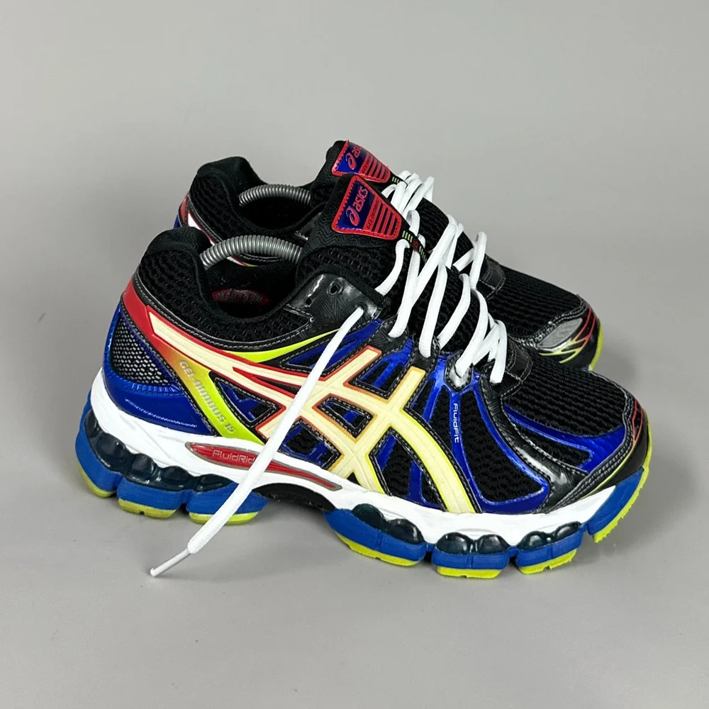 GEL Nimbus 16 — Noir / Bleu roi