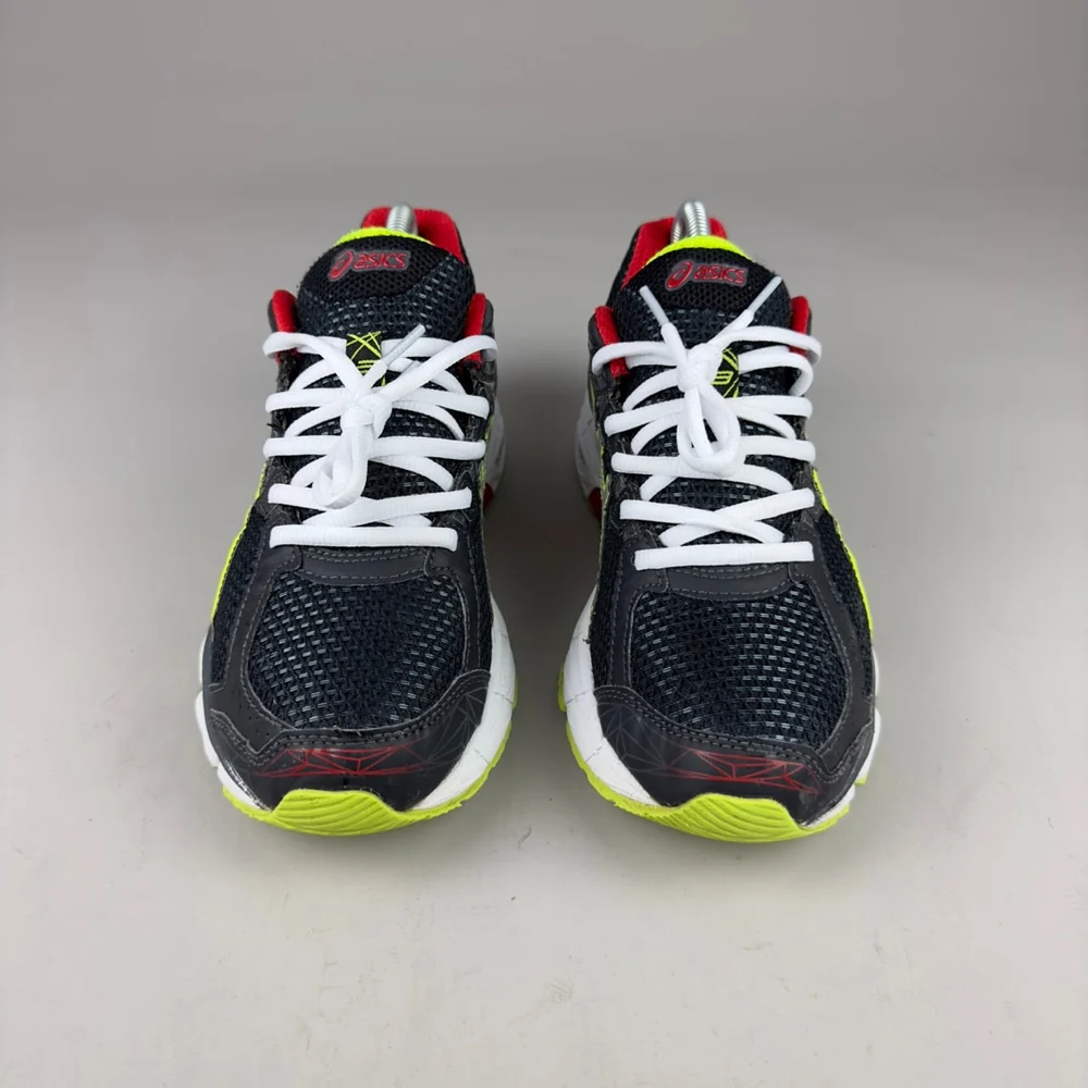 GEL Nimbus 16 — Noir / Jaune fluo / Rouge