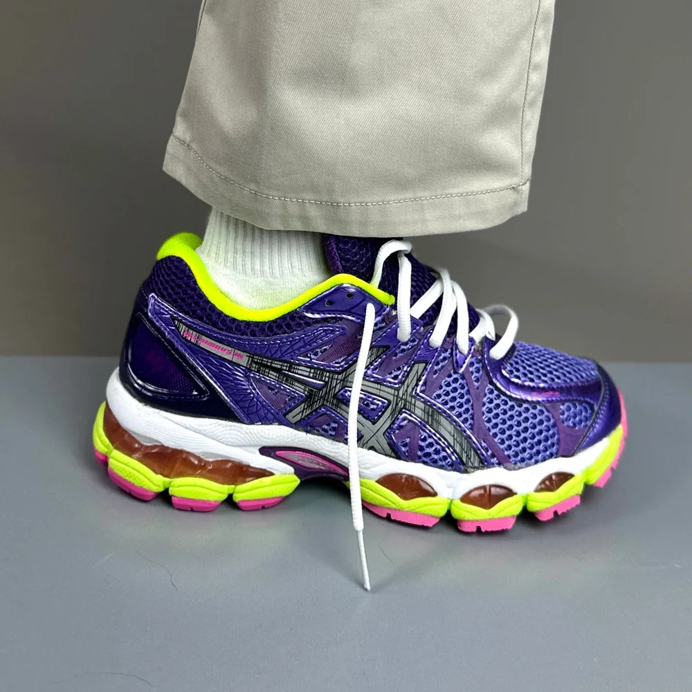 GEL Nimbus 16 — Violet / Citron / Rose fluo